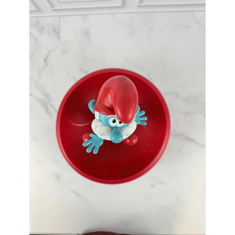 Papa Smurf on a Mushroom Popcorn Bucket 2025 Movie Merchandise